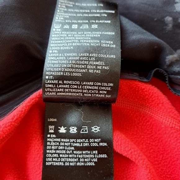 Kjus EU50 sweater athletic full zip design switzerland red Small … - Picture 7 of 13